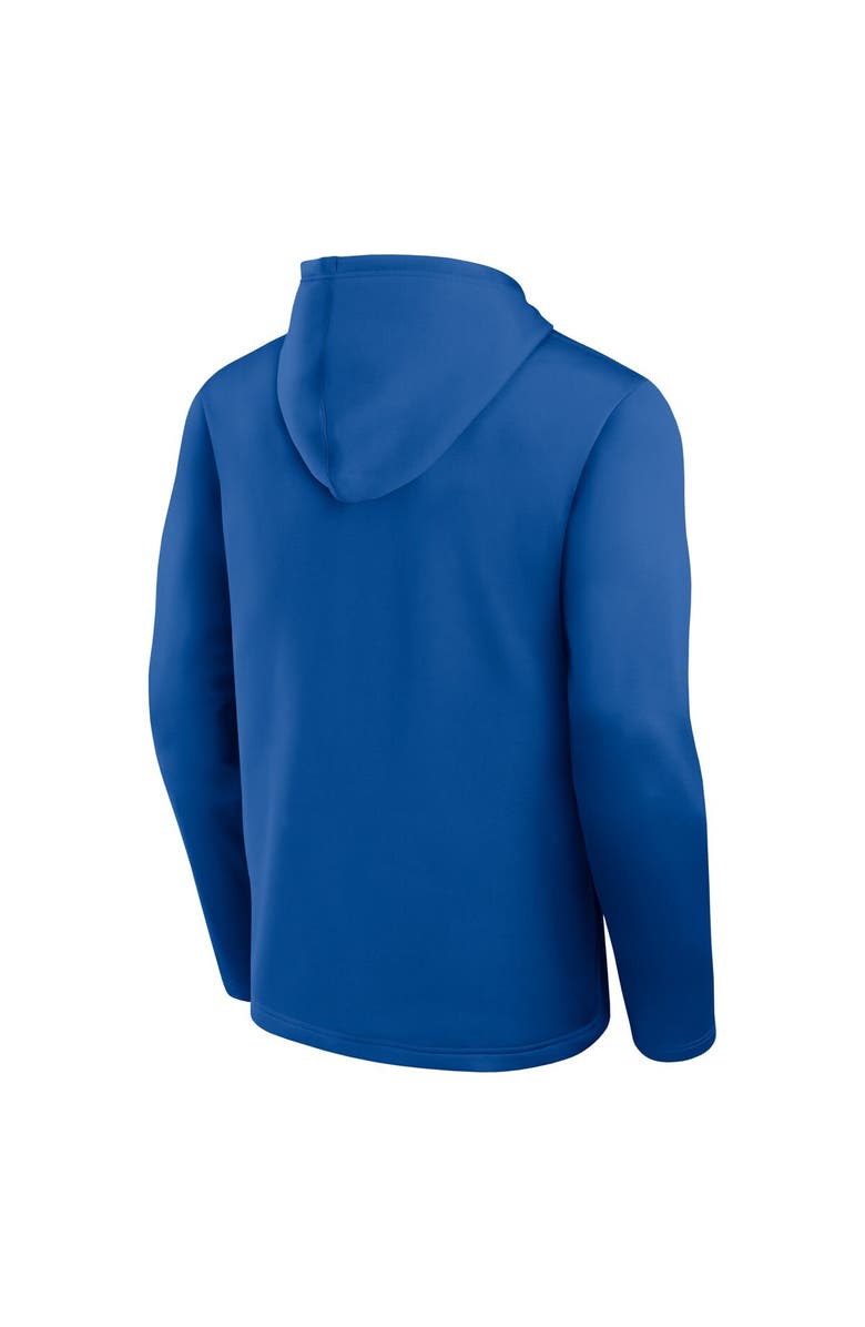 Logo Athletic Men's Logo Athletic Blue New York Rangers Head Start Pullover Hoodie, Alternate, color, Blue