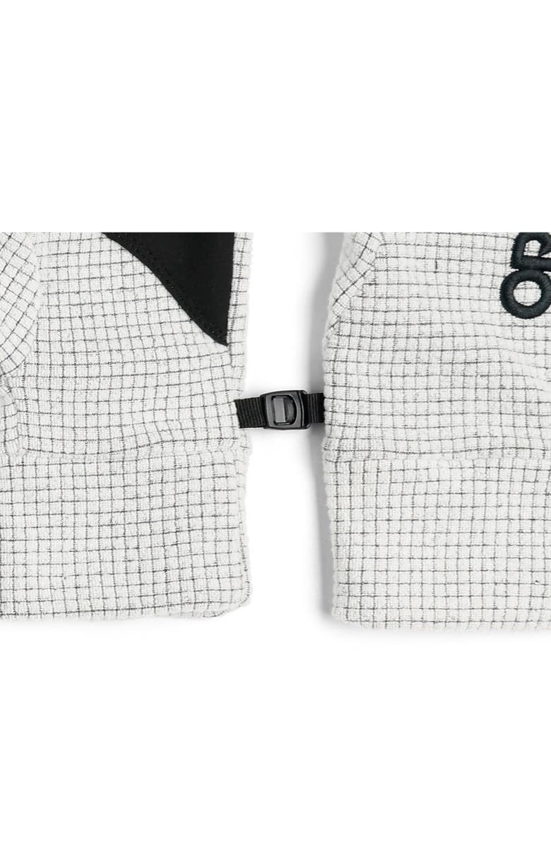 Outdoor Research Women's Trail Mix Fleece Gloves, Alternate, color, Snow