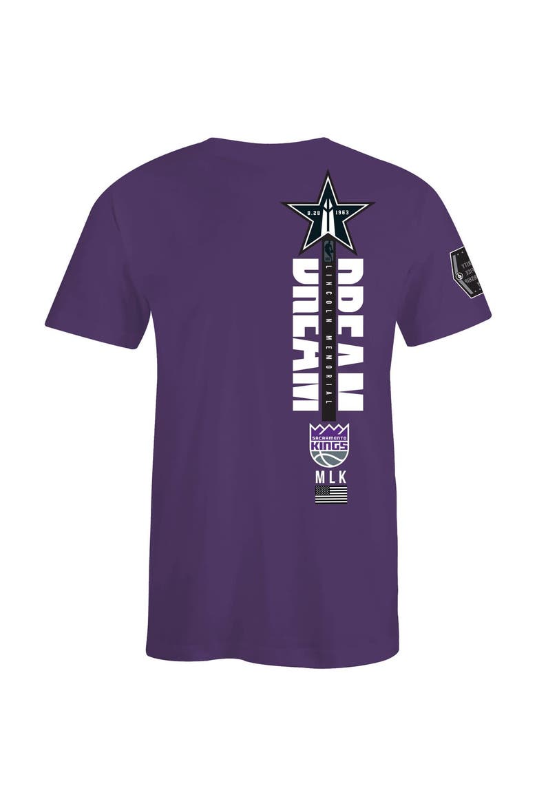 Unisex FISLL x Black History Collection  Purple Sacramento Kings T-Shirt, Alternate, color, Purple