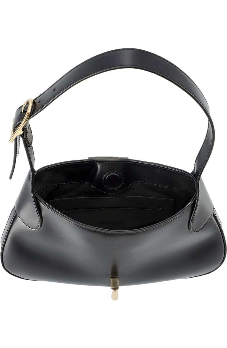 SANDRO Sweet Janet Leather Shoulder Bag, Alternate, color,