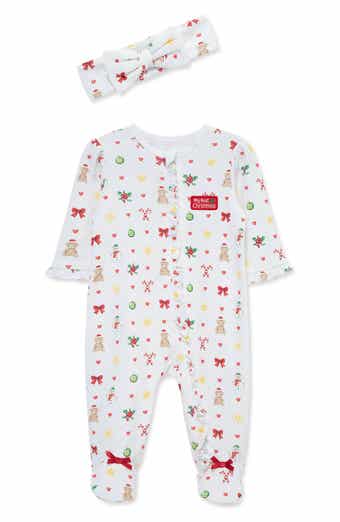 Kids' Festive Footie & Headband Set