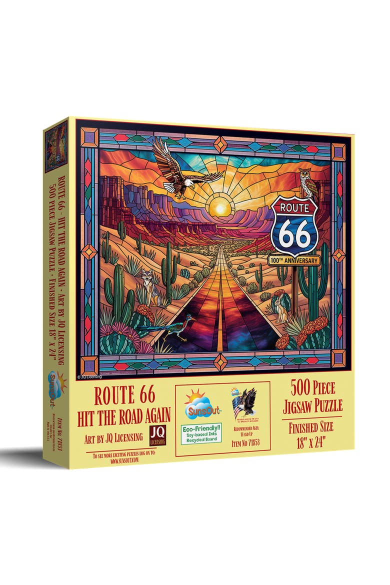 Route 66 - Hit the Road again 500, Main, color, Multicolor