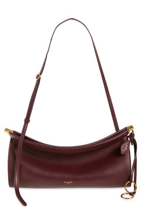 Medium Le Click East/West Leather Shoulder Bag