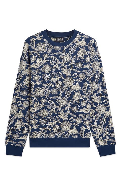 Printed Relaxed Fit Sweatshirt