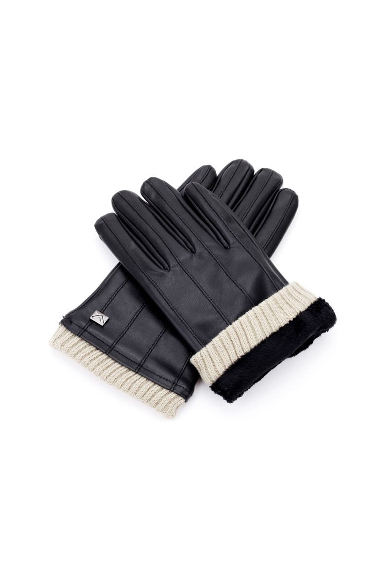 Touchscreen Lined Winter Gloves, Alternate, color, Midnight
