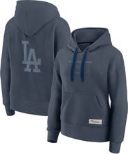 FANATICS Women's Fanatics Blue Los Angeles Dodgers Elements Future Ground Subtle Tonal Pullover Hoodie