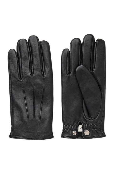 Leather gloves