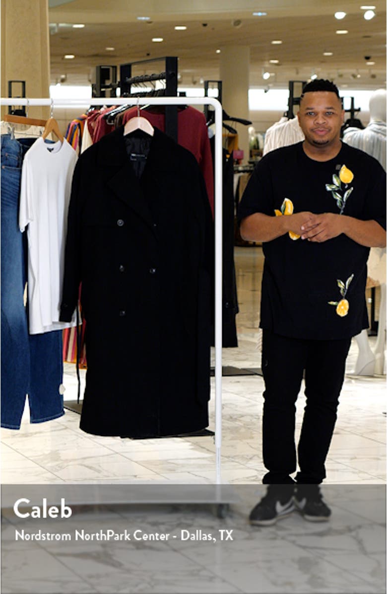 Double Breasted Oversize Trench Coat, sales video thumbnail