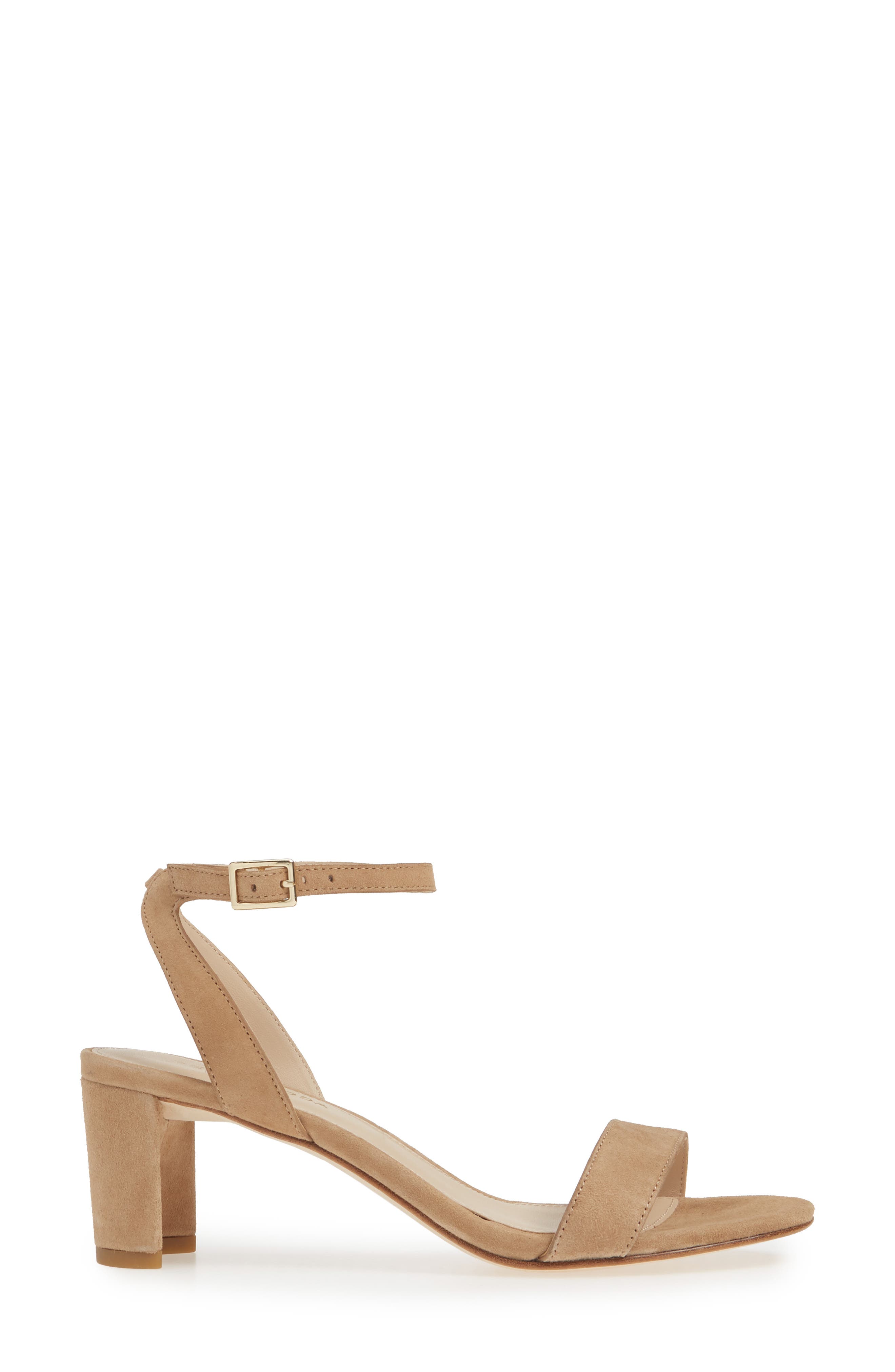 Pelle Moda Moira Sandal, Alternate, color, Latte Suede