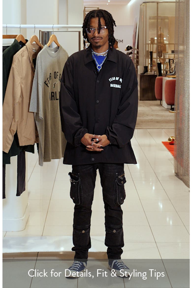 x MLB Coach's Jacket (Men) | Nordstrom