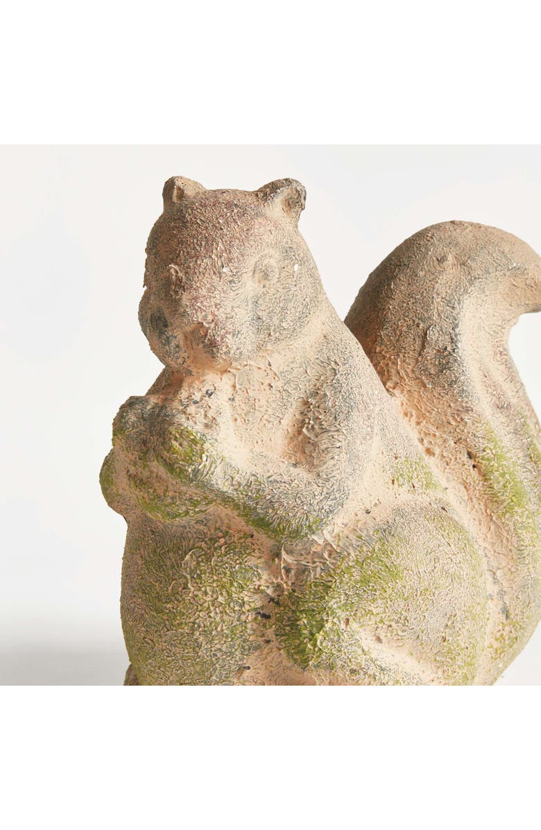 Napa Home & Garden Weathered Garden Squirrel, Alternate, color, Brown