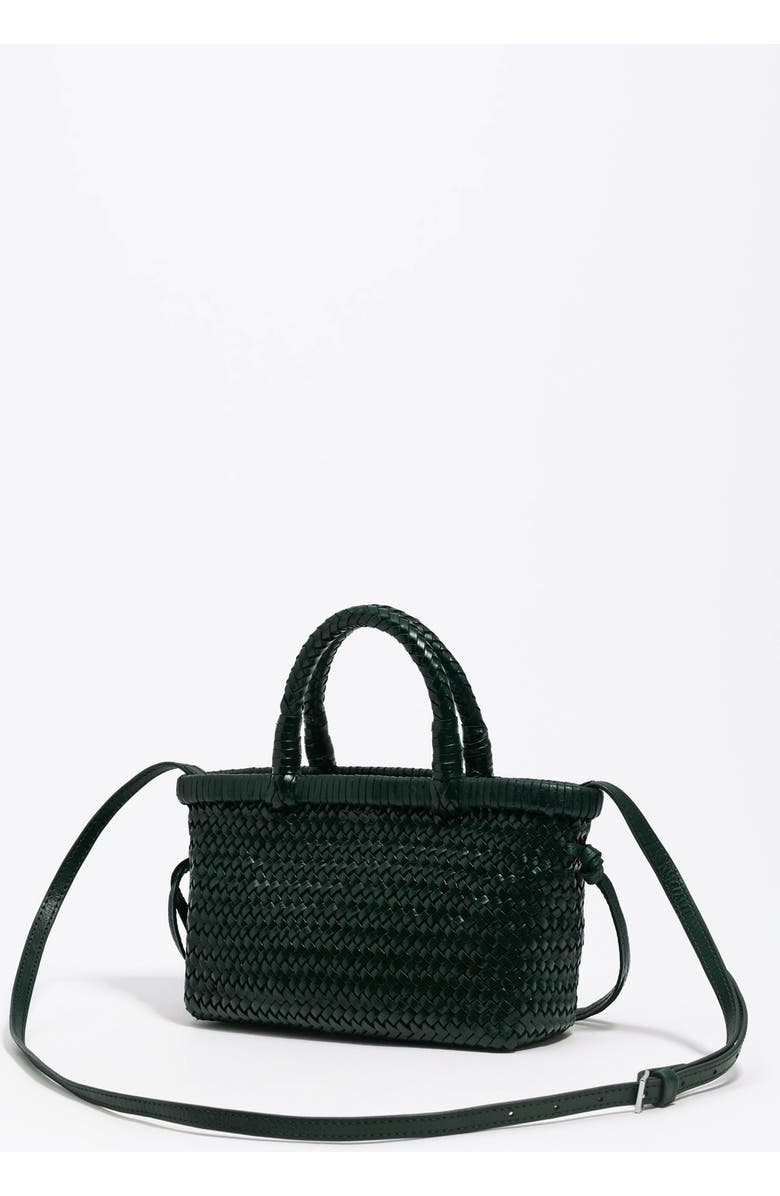 Bimba y Lola Leather Handbag, Alternate, color, Dark Green