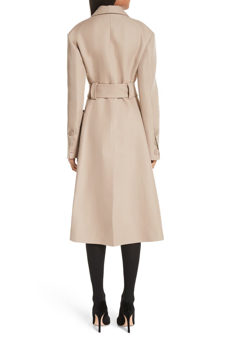 Proenza Schoulder Long Wrap Coat, Alternate, color, DESERT TAN