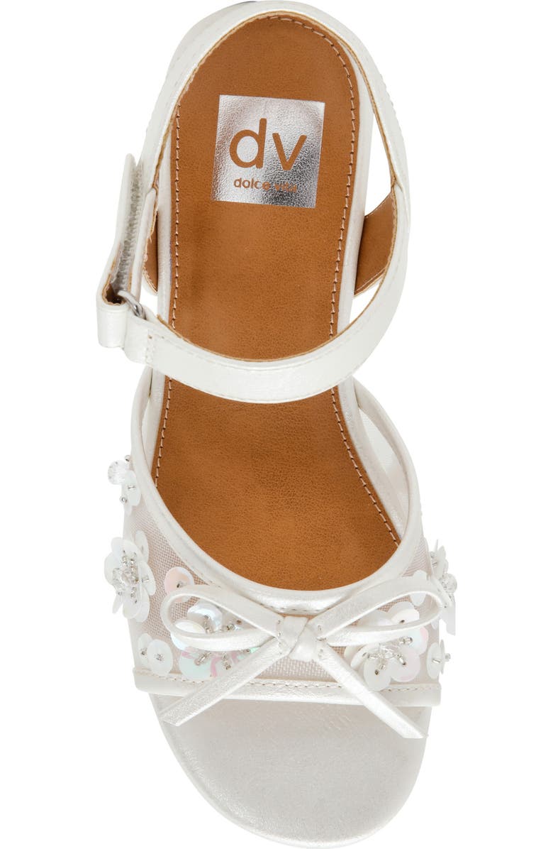 DV by Dolce Vita Kids' Glynda Sandal, Alternate, color, White