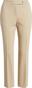 BOSS Tapria Slim Fit Crop Pants