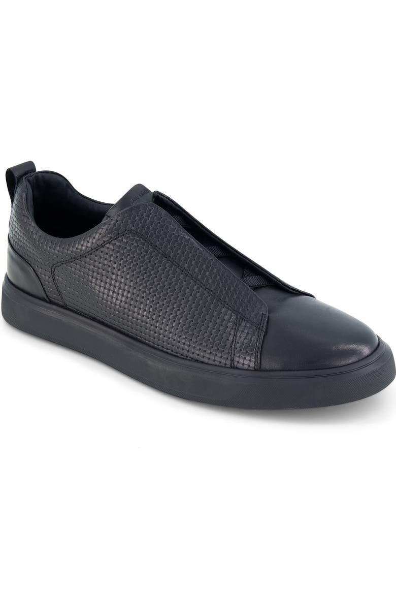 KARL LAGERFELD PARIS Laceless Sneaker, Main, color, Black