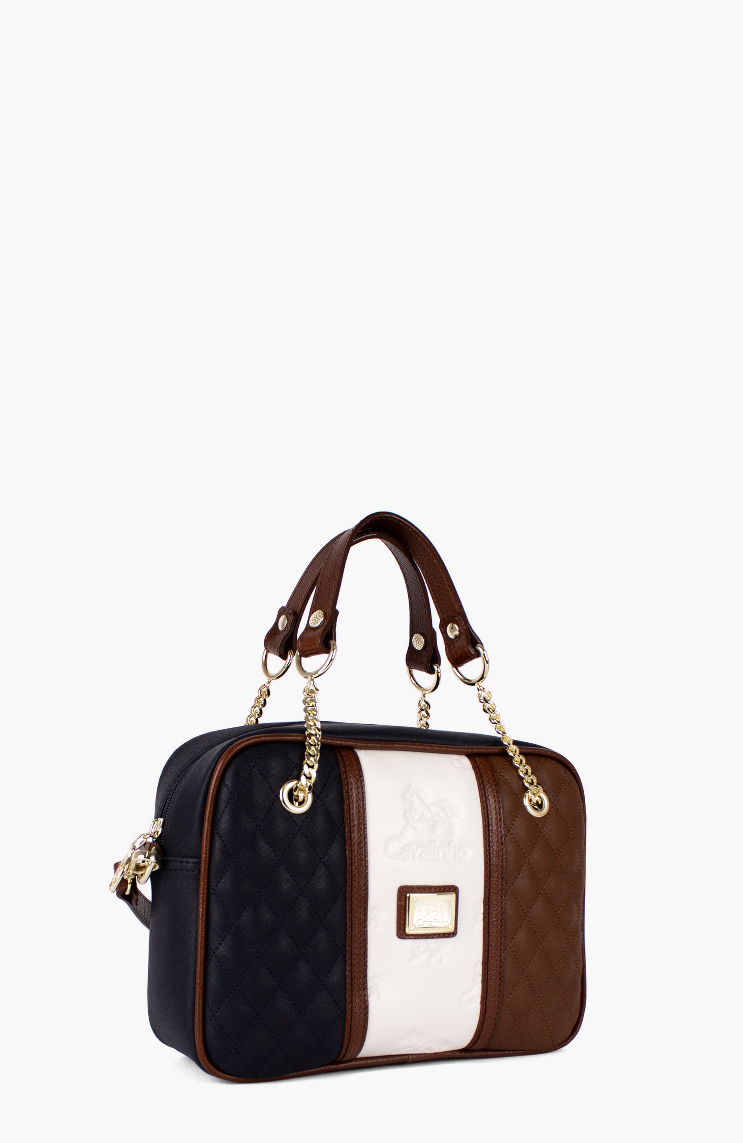 Sublime 512 Handbag, Alternate, color, Navy / White / Brown