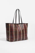 BIMBA Y LOLA Large Tartan Shopper Bag