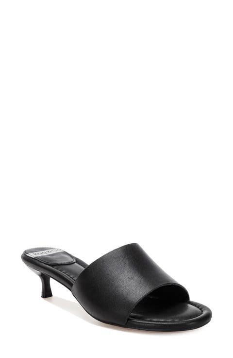 Vizzini Leather Slide Sandal