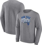 FANATICS Men's Fanatics Branded Gray New York Mets Simplicity Pullover Sweatshirt
