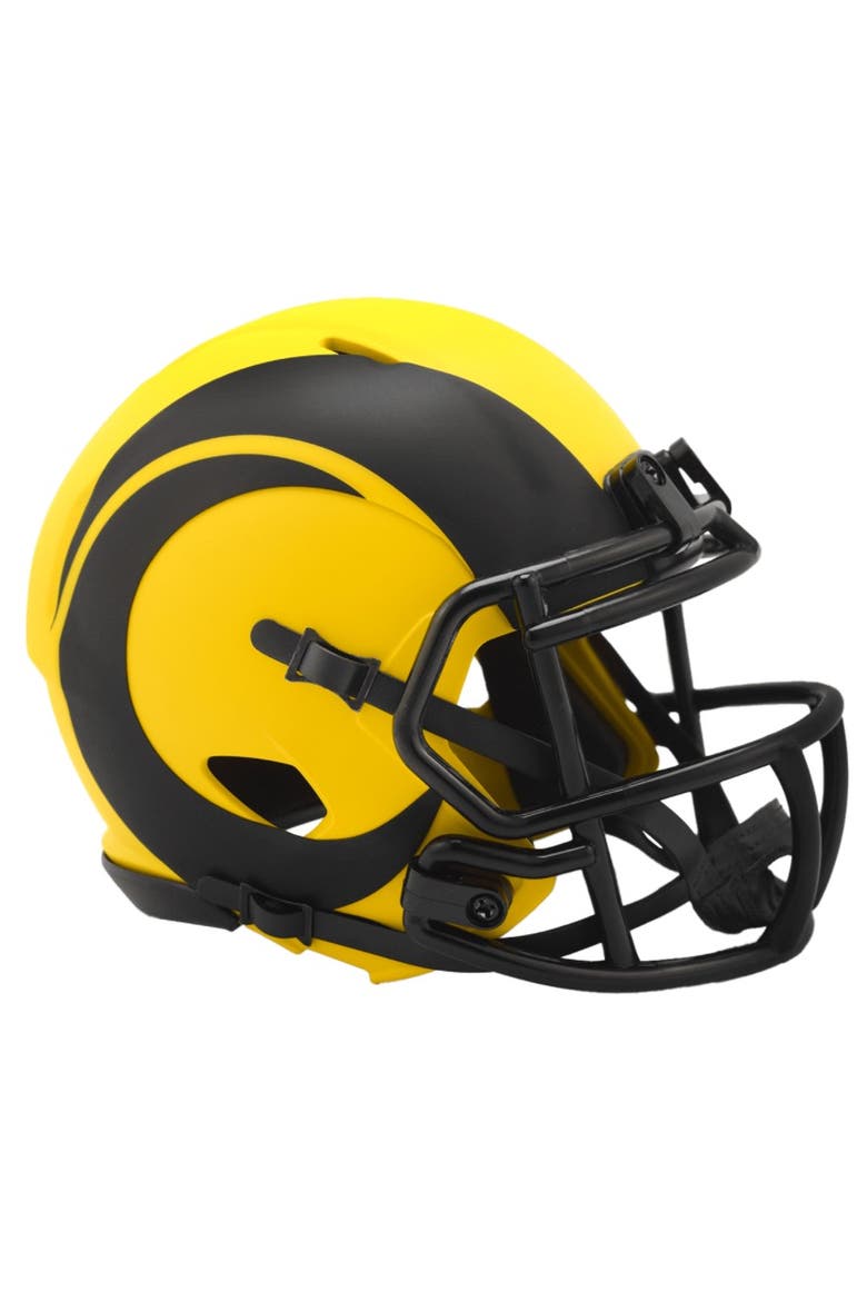 Los Angeles Rams RAVE Riddell Speed Mini NFL Football Helmet, Main, color, Multi-Color