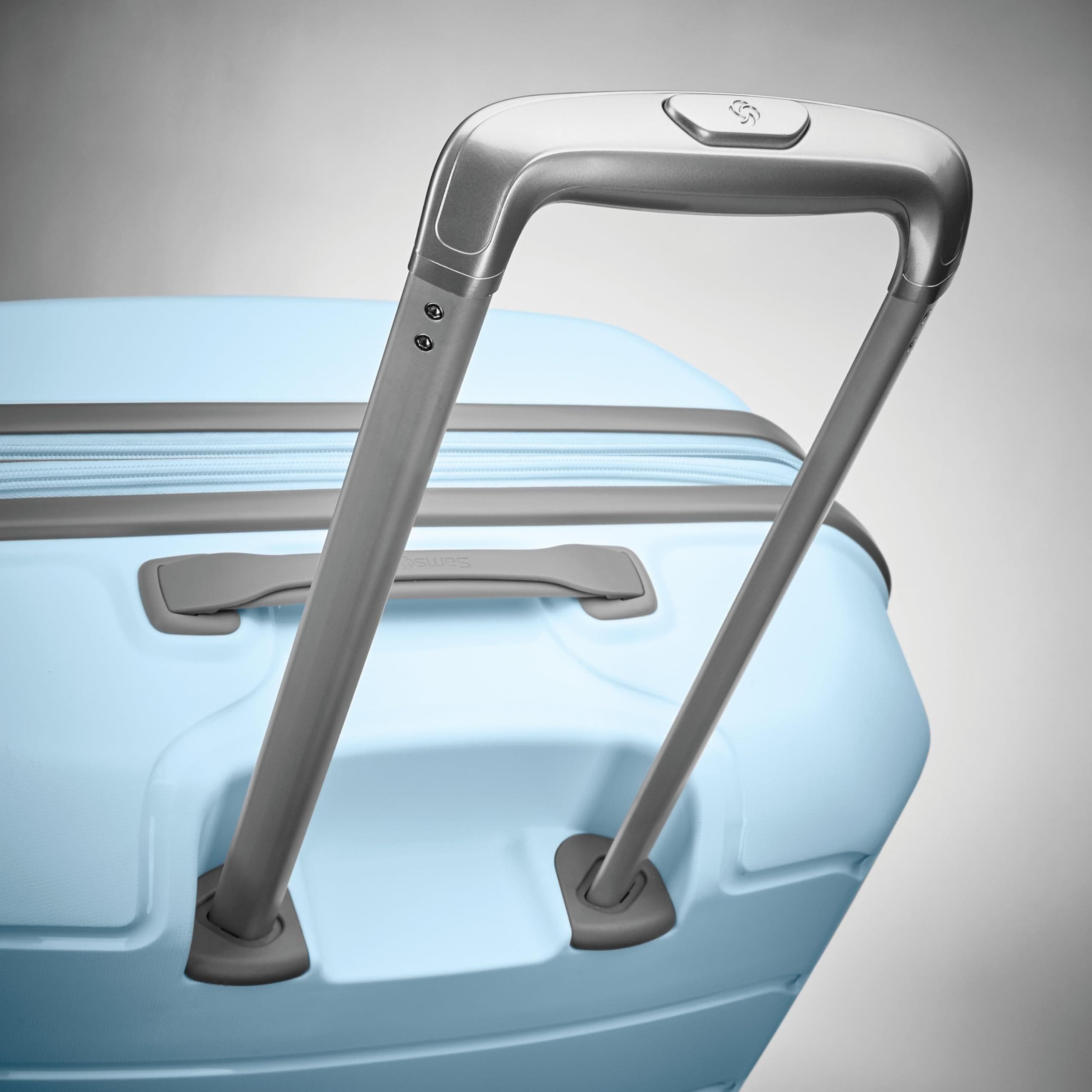 Samsonite Freeform Checked-Large 28-Inch Hardside Expandable with Double Spinner Wheels, Alternate, color, Sky Blue