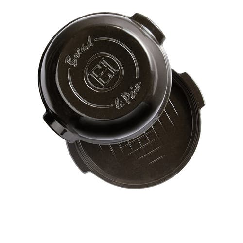 Emile Henry Modern Bread Cloche In Charcoal