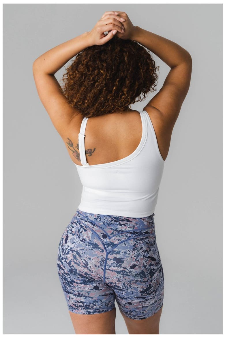 Cloud II Asym Tank, Alternate, color, Snow