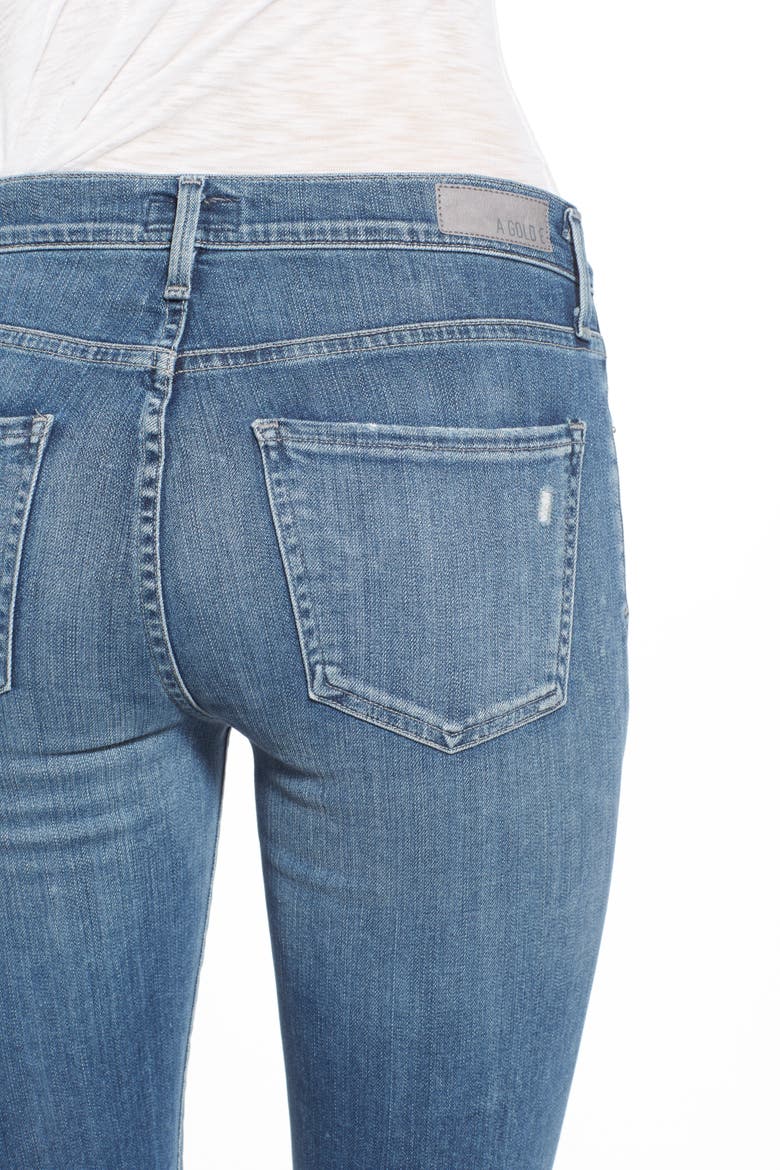 Sophie High Waist Skinny Jeans, Alternate, color, CANNES