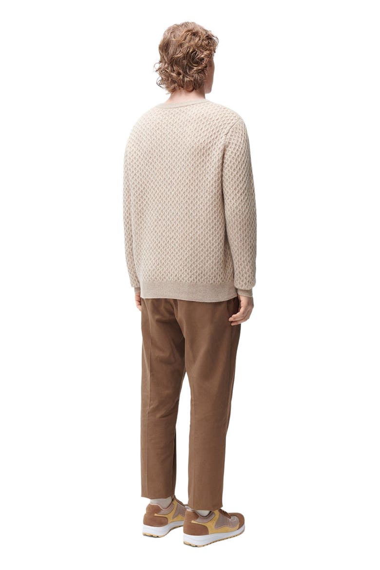 Cable Knit Cashmere Sweater, Alternate, color, warm grey