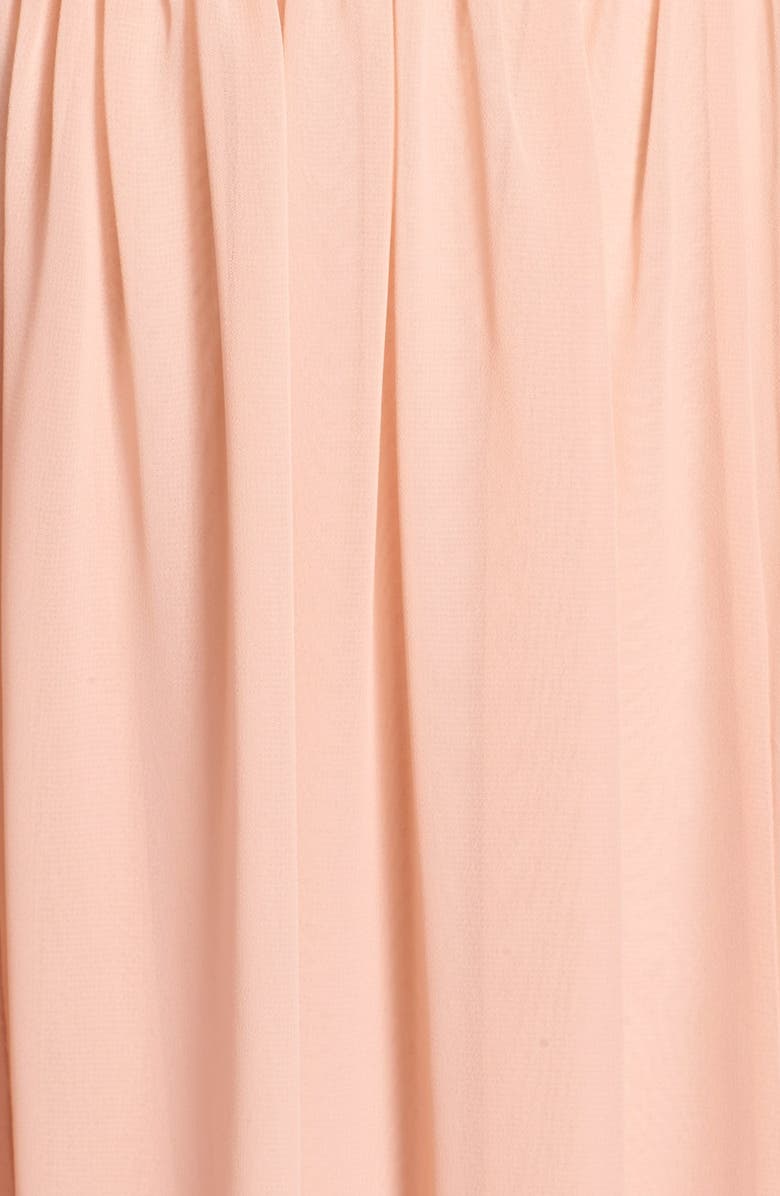 Jenny Yoo Leah Convertible Chiffon Gown, Alternate, color, 