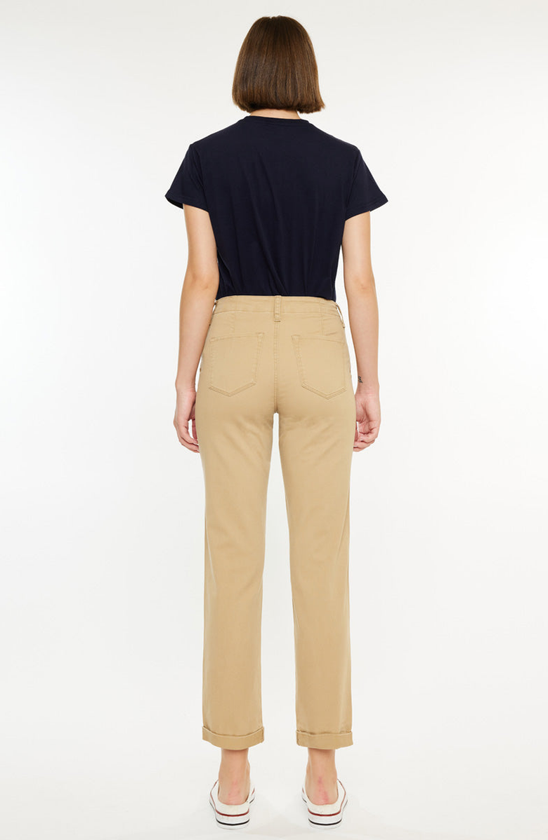 KanCan Carol High Rise Slim Chino Pants, Alternate, color, Tan