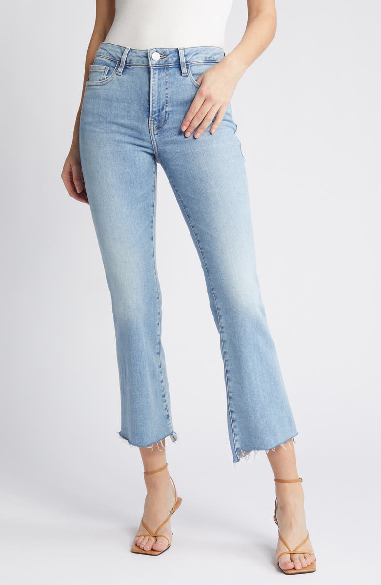 FRAME Le Crop Mini Bootcut Raw Step Hem Jeans, Main, color,