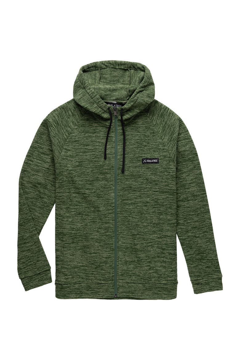 Unisex Evolution Full-Zip Hoodie, Main, color, Green
