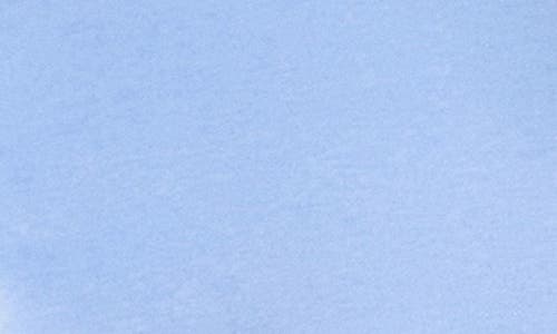 English Factory Short Sleeve French Terry Sweatshirt In Powder Blue