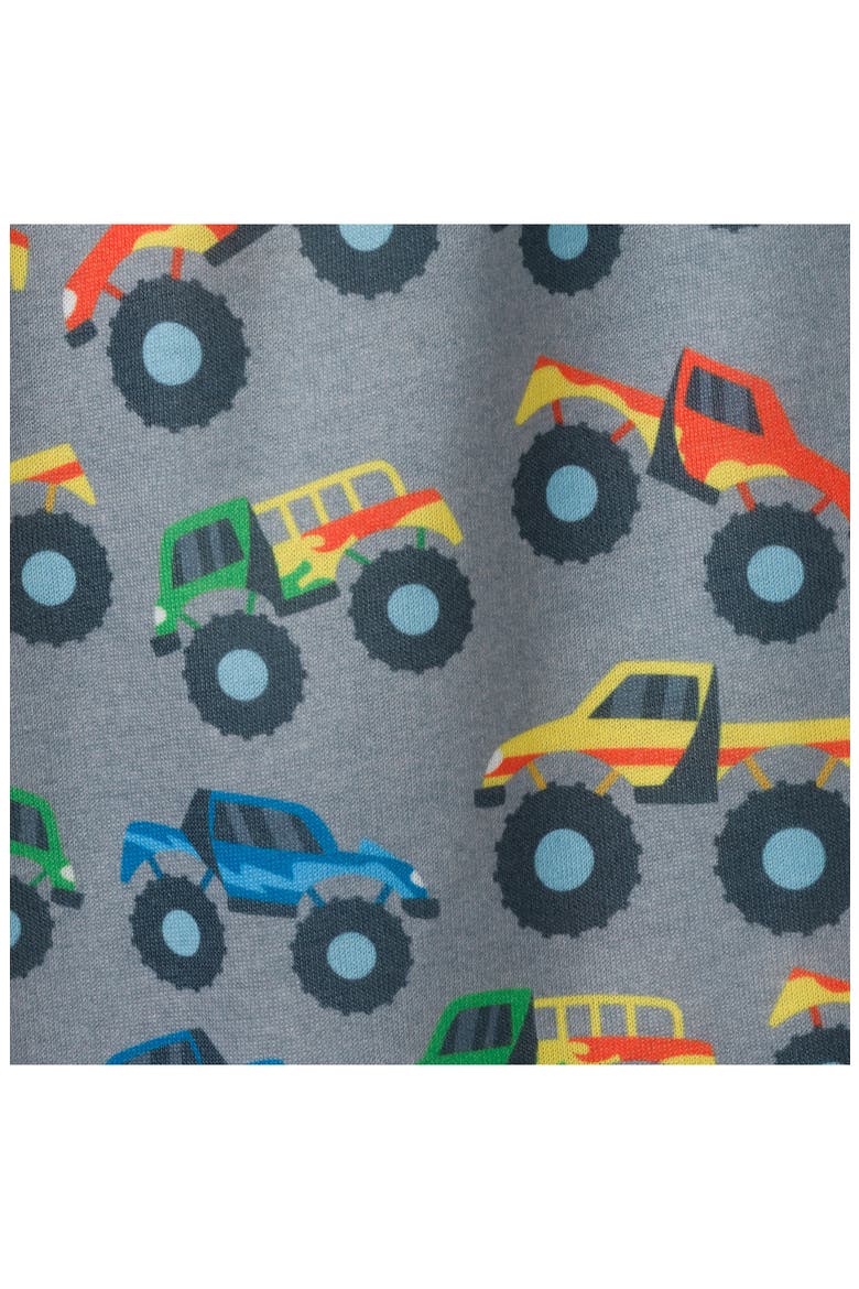 Kids' Monster Truck Two-Piece Pajamas, Alternate, color, GYA