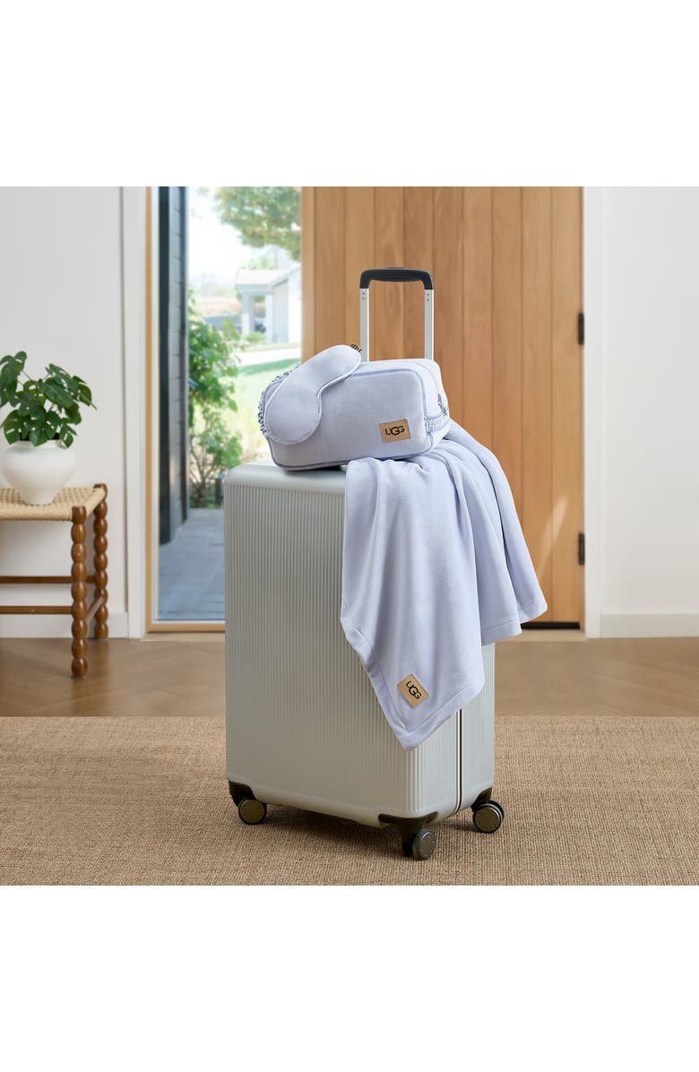 UGG<sup>®</sup> Shira Fleece Throw Blanket, Alternate, color, Stone