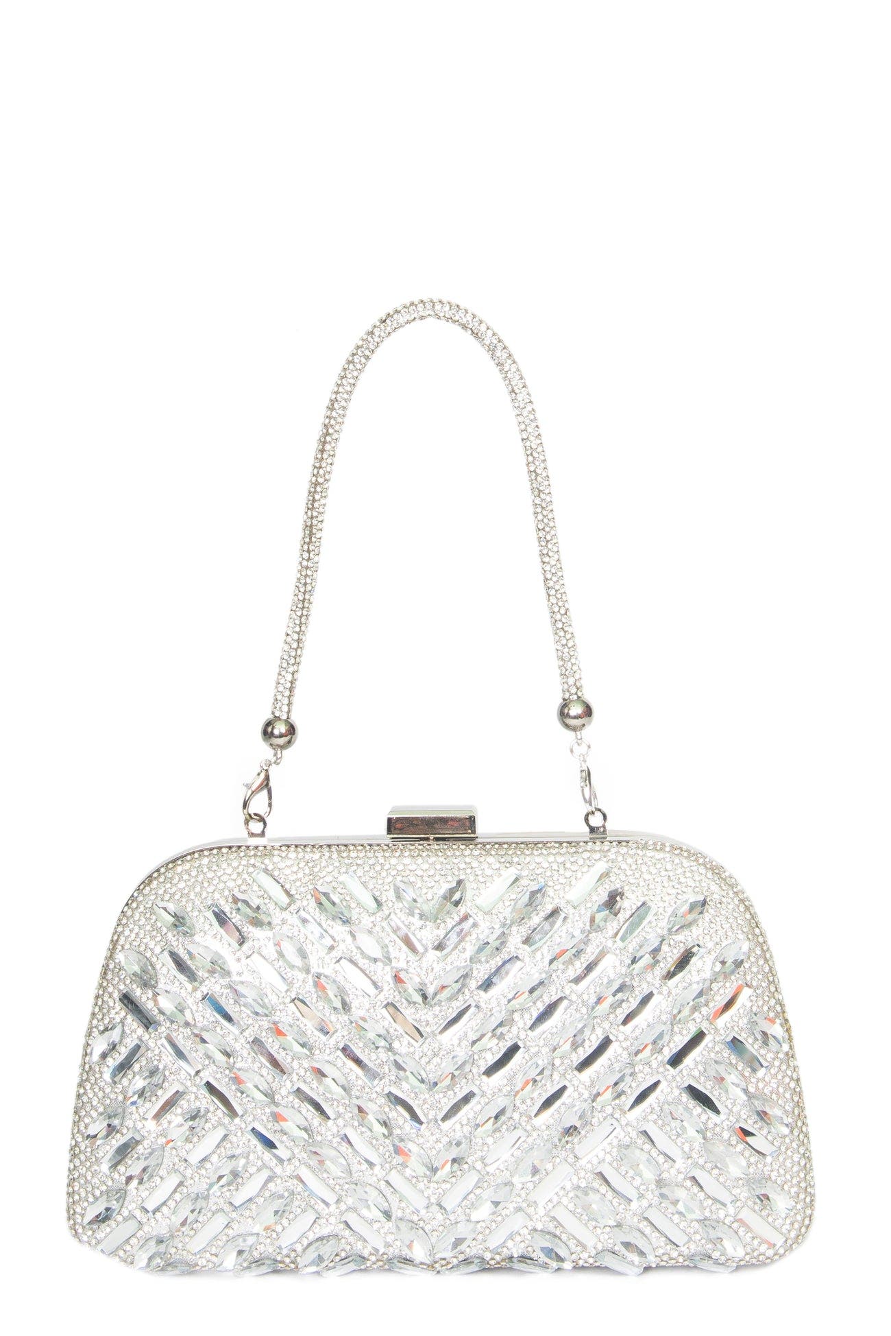 Luna Clutch, Main, color, SILVER