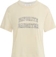 Favorite Daughter Cropped Collegiate Tee