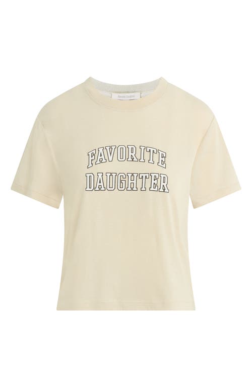 Favorite Daughter Cropped Collegiate Tee