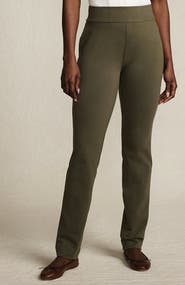 Lands' End Starfish Mid Rise Slim Leg Pants