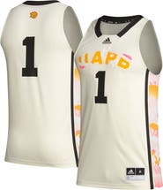 adidas Men's adidas #1 Khaki Arkansas Pine Bluff Golden Lions Honoring Black Excellence Basketball Jersey