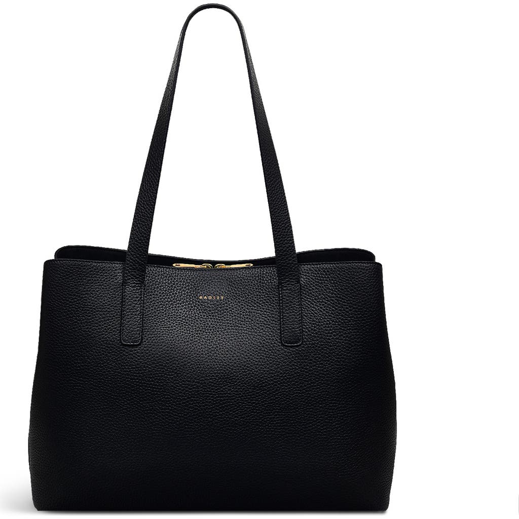 Radley London Dukes Place Large Ziptop Shoulder Bag In Black