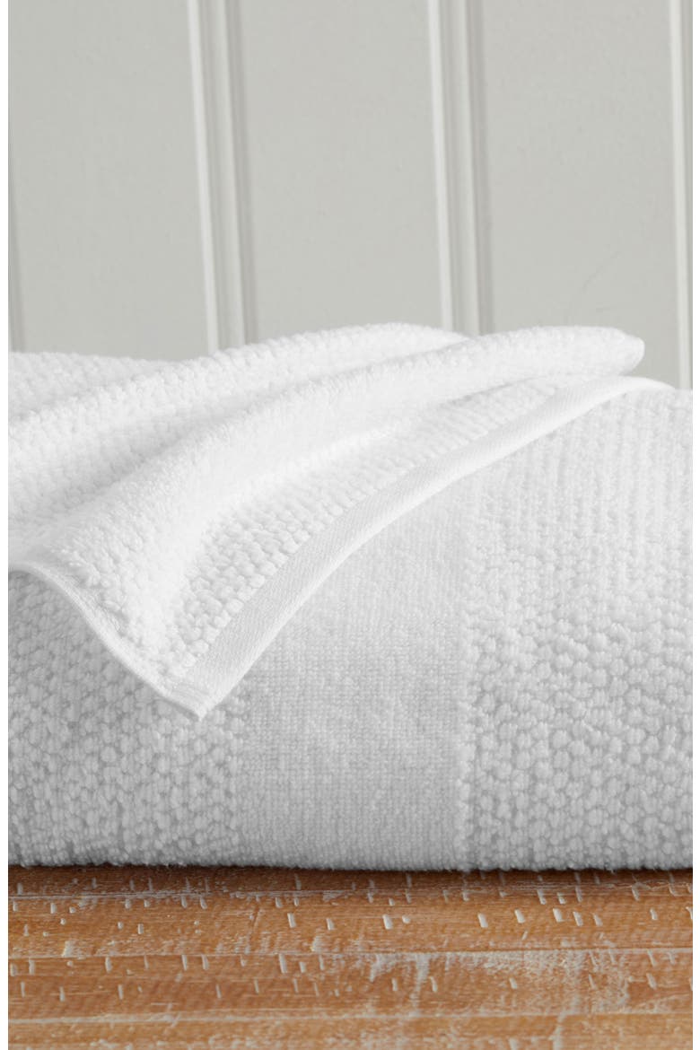 12-Pack Checker Texture Washcloths, Alternate, color, WHITE