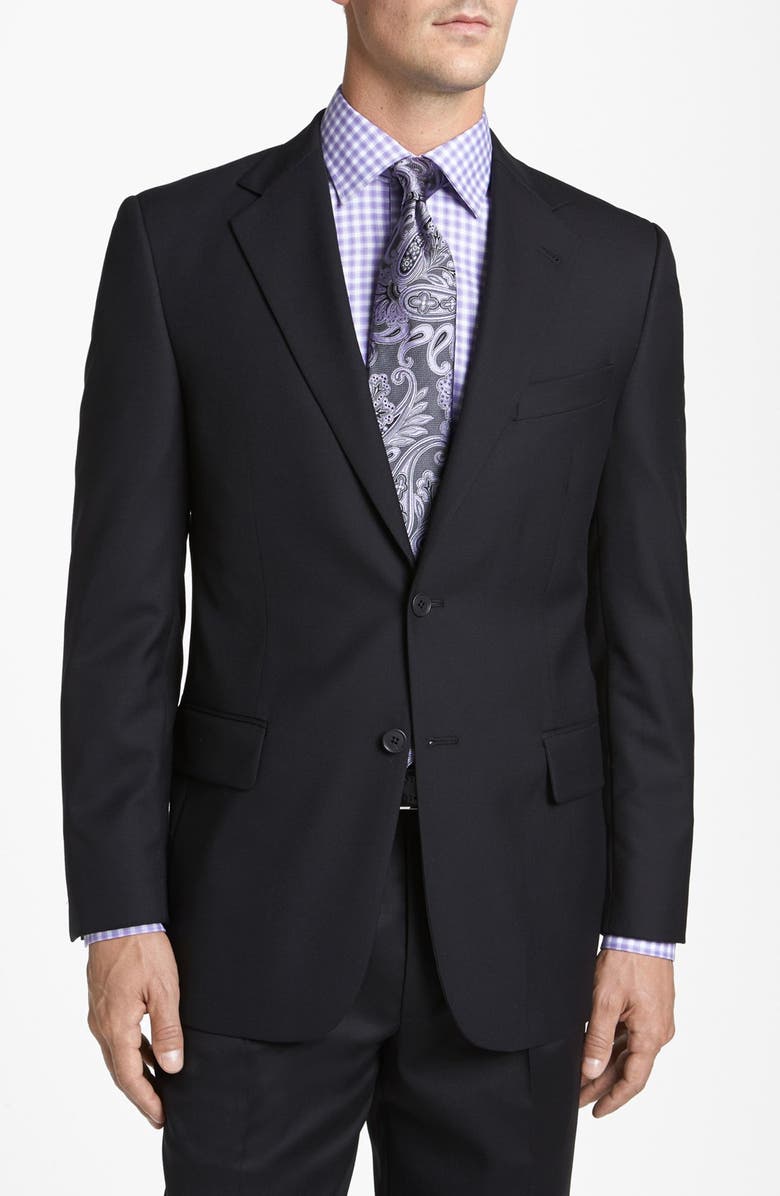Joseph Abboud Solid Wool Blazer, Main, color,