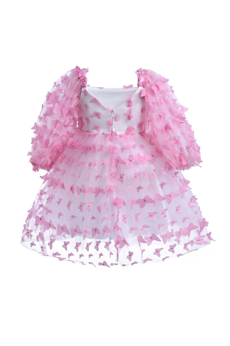 Bell Mariposa Dress, Alternate, color, Pink