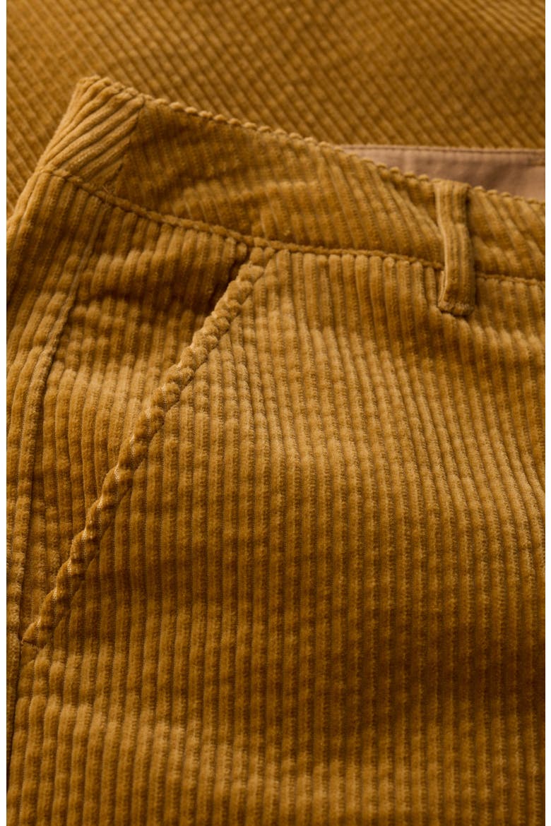 Asphodel Crop Wide Leg Corduroy Pants, Alternate, color, MARSHLAND