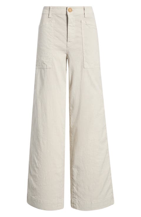 Wide Leg Carpenter Pants