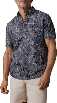 Faherty Breeze Short Sleeve Button-Down Shirt