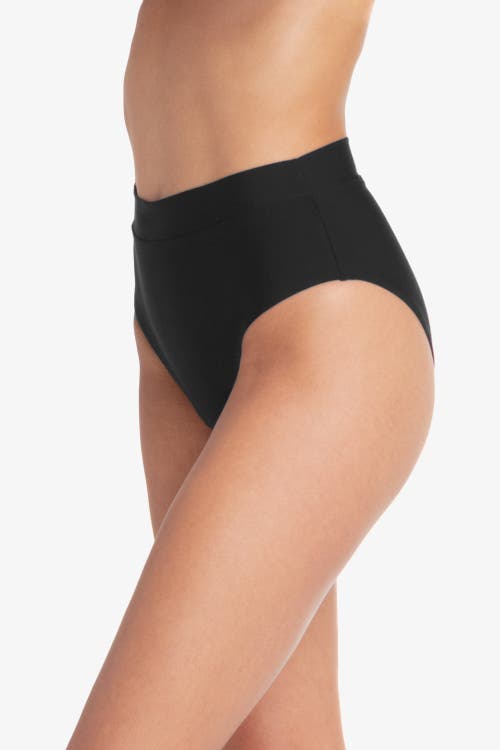 Helen Jon Soft Band High Waist Bottom In Black